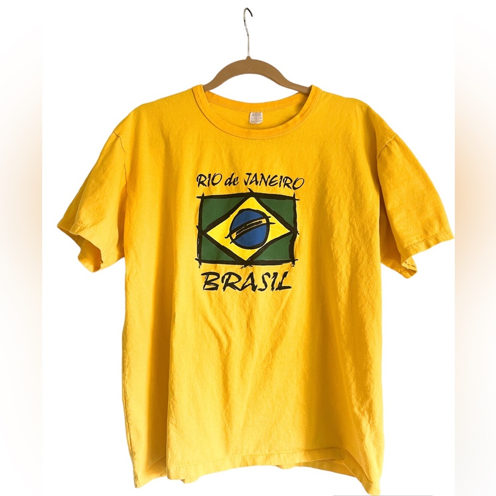 Vintage Brazil Rio De Janeiro Tee Shirt